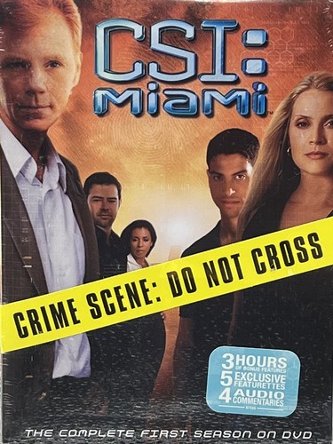 CSI: Miami - The Complete First Season - DVD - David Caruso