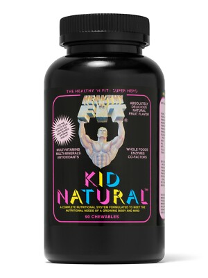 Healthy N Fit - Kid Natural Chewable Multivitamin 90ct, Complete multivitamin