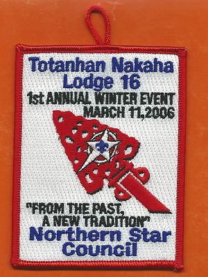 SCOUT BSA OA LODGE 16 TOTANHAN NAKAHA 2006 1ST ANNUAL WINTER BANQUET NSC MN WWW