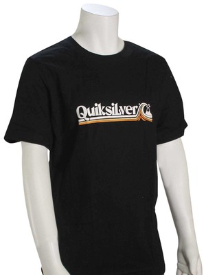 Футболка Quiksilver Boys All Lined — черная — новинка