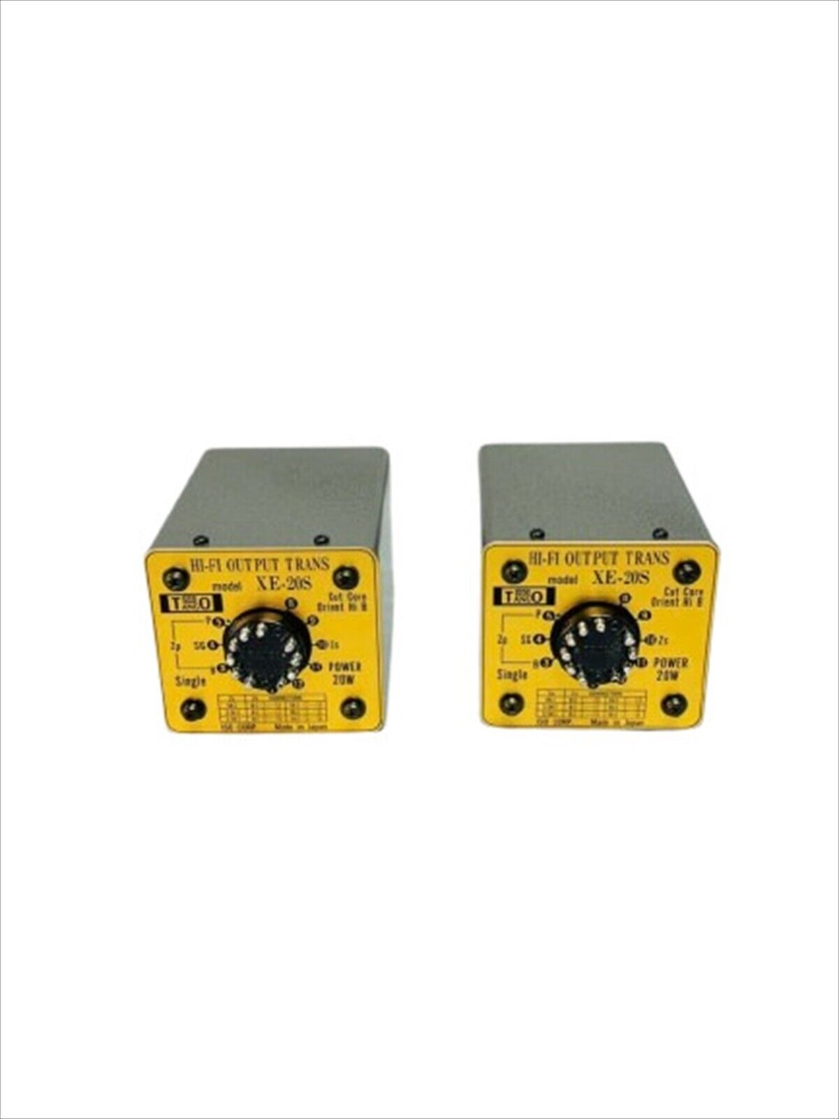 Tango XE-20S Hi-Fi Output Transformer Pair Set 20W Tested Tango XE-20S Hi-Fi Output Transformer Pair Set 20W Tested