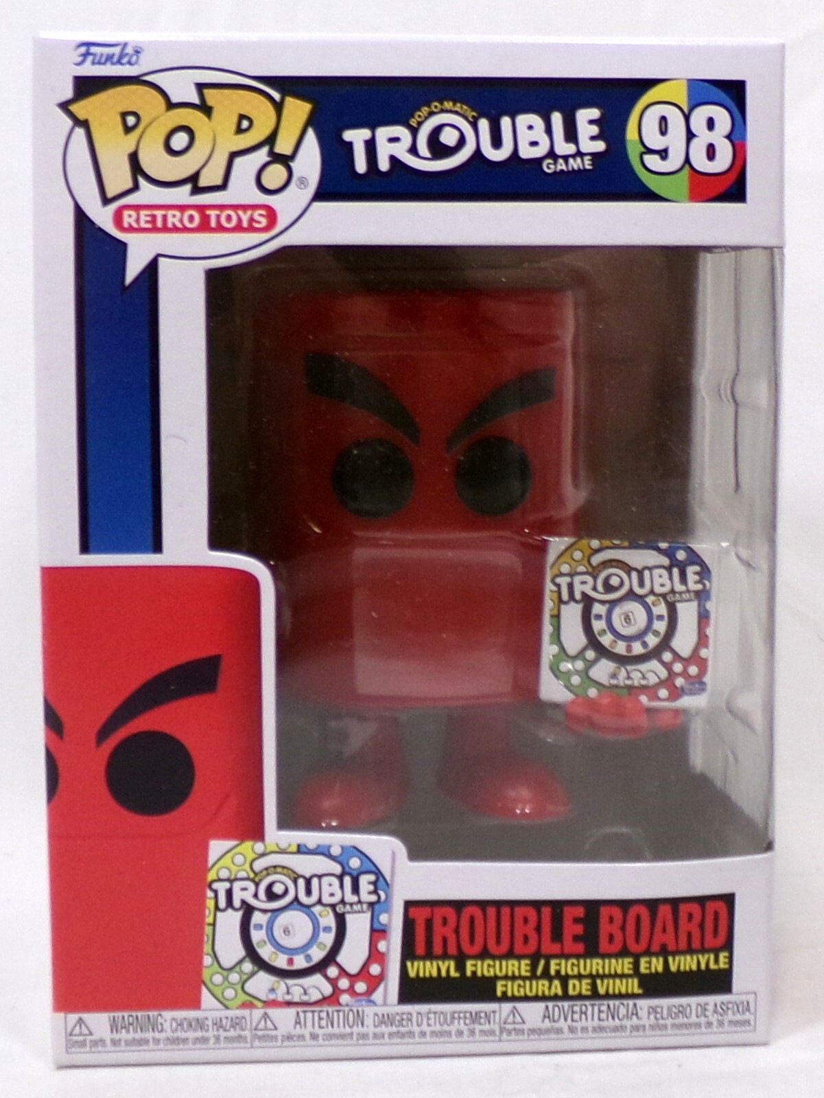 Funko Pop Retro Toys 98 Trouble Board Vinyl Figure New