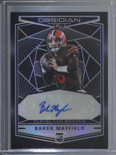 2018 Panini Obsidian Baker Mayfield #RKA-BM