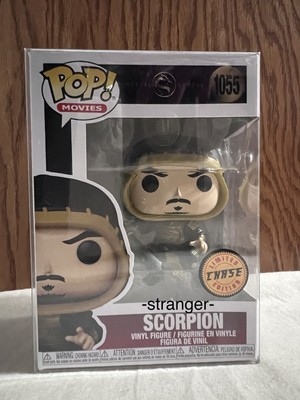 Mortal Kombat 2021 Scorpion #1055 Funko pop Chase W/ Soft Protector