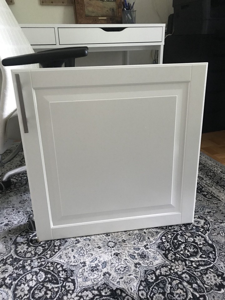 White Lidingo Ikea Kitchen Cabinet Door Cabinets Countertops