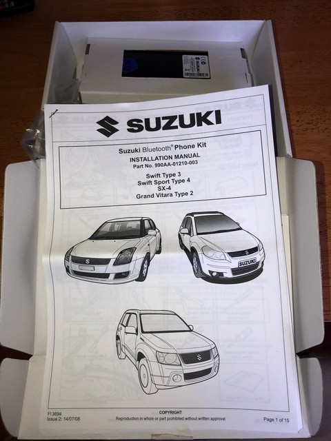 Suzuki sx4 bluetooth