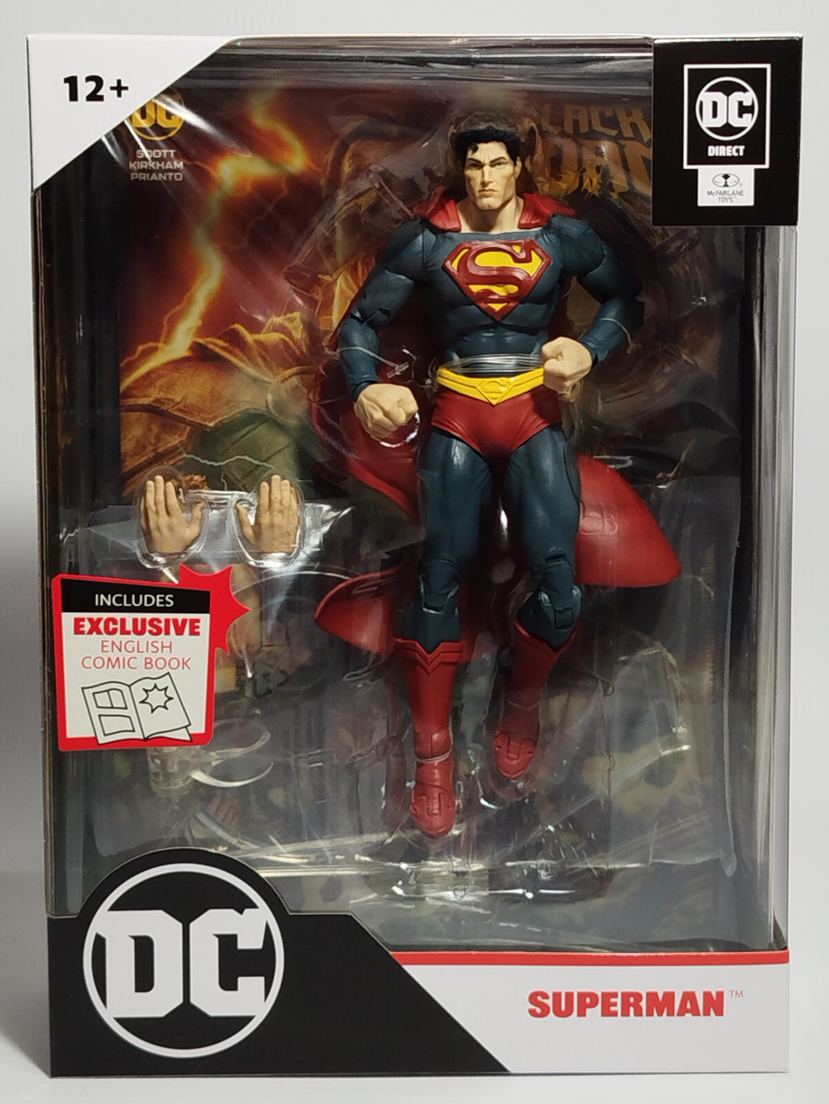 McFARLANE DC DIRECT PAGE PUNCHERS SUPERMAN 7