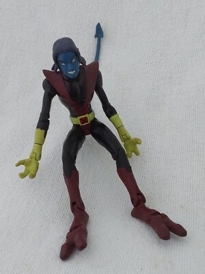 Marvel Comics Toy  Biz Action Figure 2001 Nightcrawler Figure X-Men Evolution