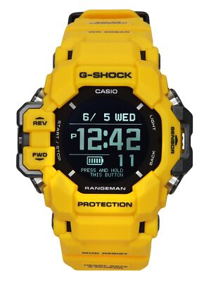 Pre-owned Casio G-shock Master Of G-land Rangeman Gps Bluetooth Gpr-h1000-9 Mens Watch
