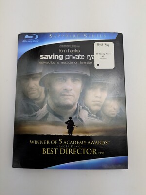 Saving Private Ryan (Blu-ray Disc 2010 2-Disc,Sapphire Series) Brand New Sealed