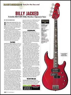Billy Sheehan Signature Yamaha BB714BS bass guitar sound check ...