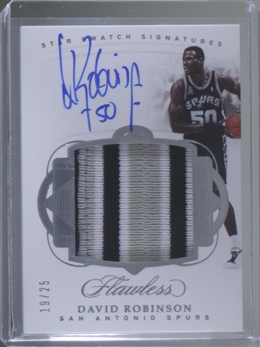 2017-18 Panini Flawless - David Robinson #SS-DR