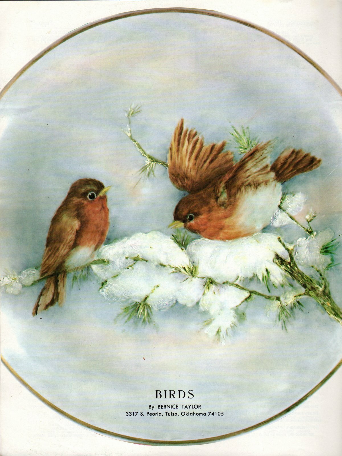 1975 Vtg The China Decorator Magazine 12 Issues Wild Roses, Lilacs, Birds, Santa