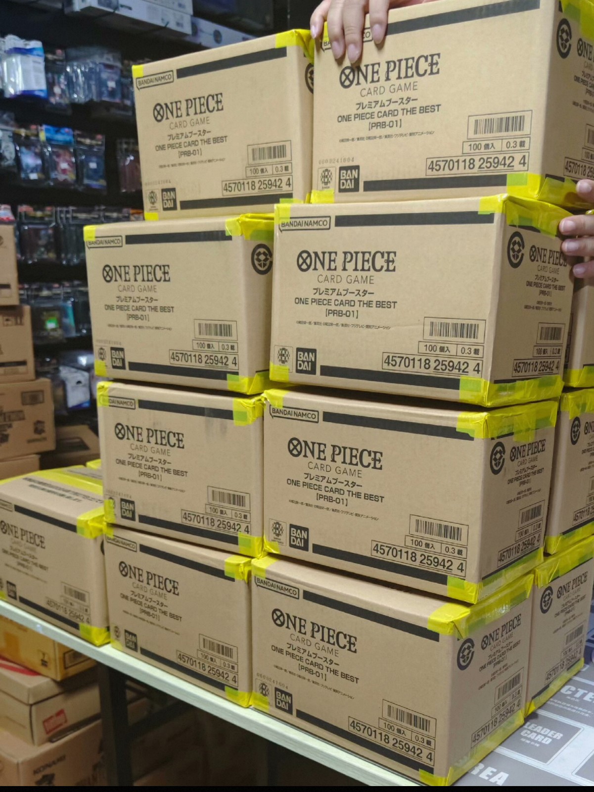 one piece booster box retail Japanese OnePiece Card PRB-01 EB-03 OP-05 OP-13 Sealed Booster Box Case in  stock