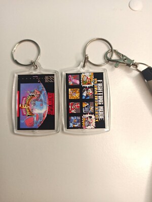 Mighty Morphin Power Rangers -- The Fighting Edition snes Keychain