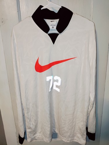 Nike サッカーシャツ ホワイト　y2k ナイキ NIKE DF VERBIAGE S／S Tシャツ HJ3614 100 半袖Tシャツ