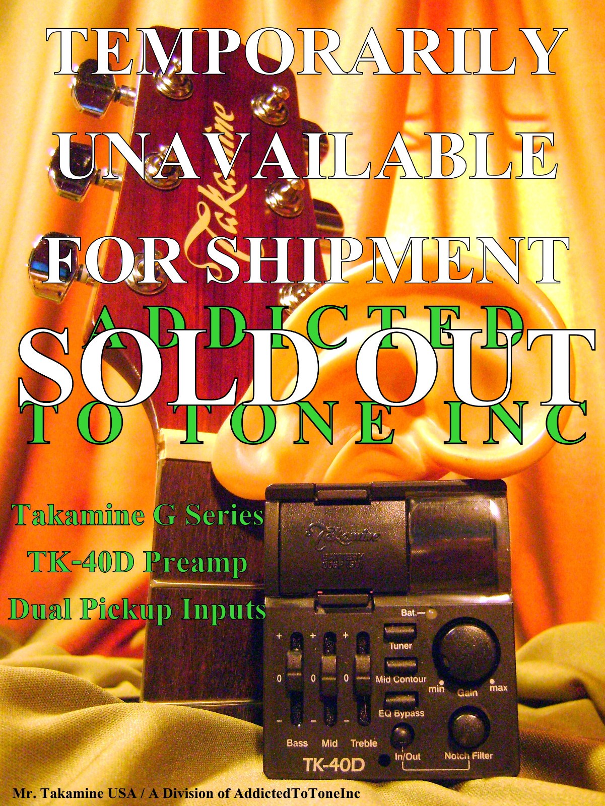 ギター TIDEMARK TBH DUAL INPUT PREAMP TIDEMARK TBH DUAL INPUT PREAMP