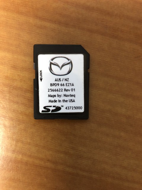 Sd card mazda