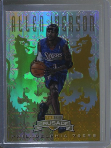 NBA Allen Iverson 16-17 Excalibur 10枚限定 2016-17 Panini Excalibur Allen Iverson Crusade Silver Prizm
