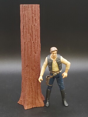 CUSTOM STAR WARS ENDOR BUNKER TREE for 3.75'' FIGURE GI JOE DISPLAY