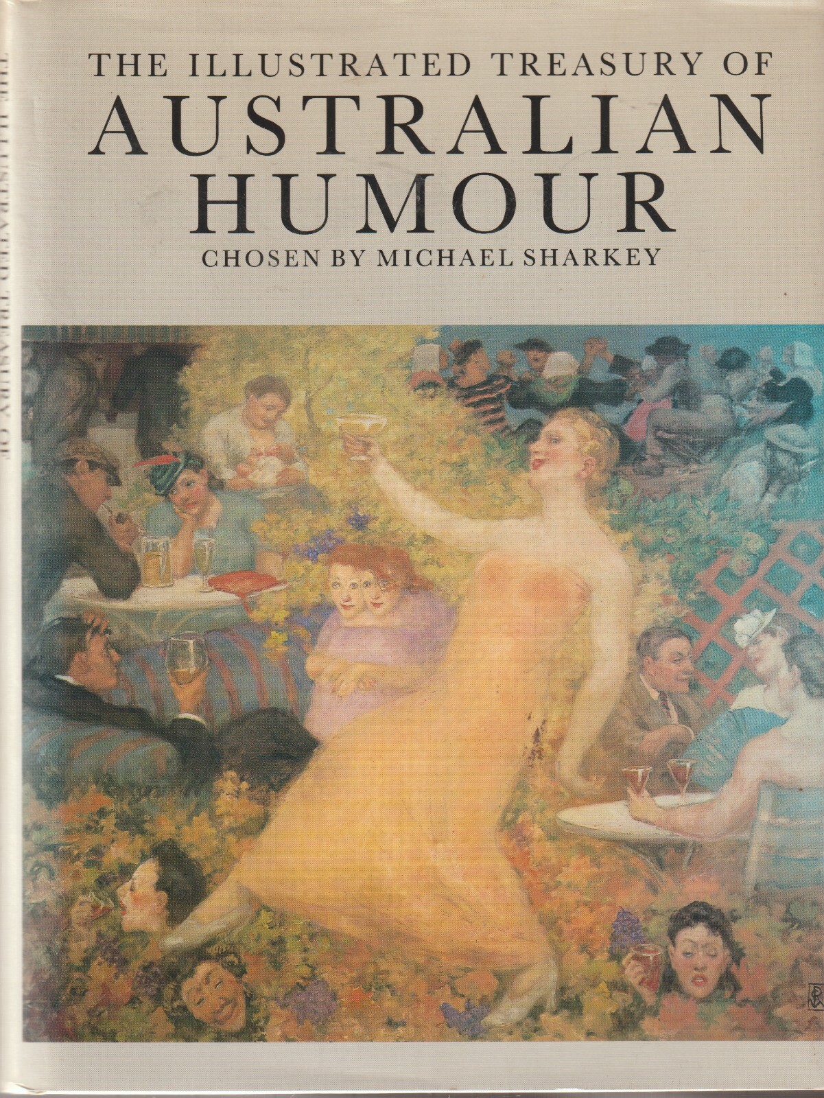 The Illustrated Treasure of Australian Humour - Michael Sharkey - Hardcover