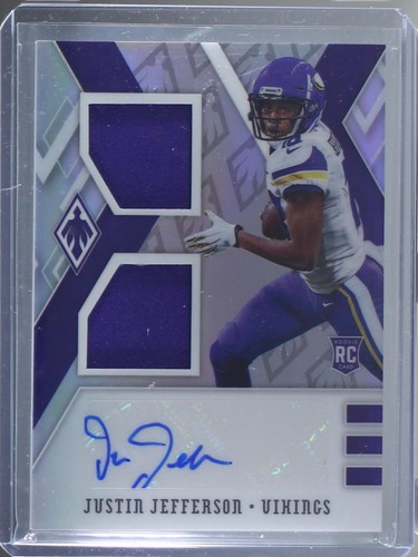 2020 Panini Phoenix Justin Jefferson #RDA-JJ