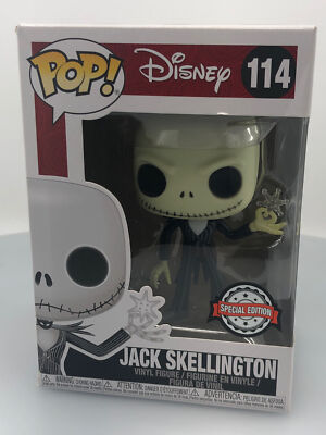 Jack Skellington with Snowflake #114 DAMAGED BOX SEE PICS