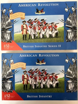 IMEX 1/32 American Revolution British Infantry Series I II 3200 3208 Lot