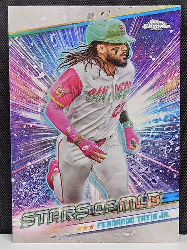 【RC】FERNANDO TATIS JR MLB TOPPS PANINI 2024 Topps Series 1 Fernando Tatis Jr. #CSMLB-15 Chrome