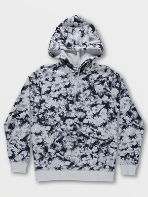 

Мужская флисовая толстовка с капюшоном и капюшоном Volcom Vamo Pullover, Storm