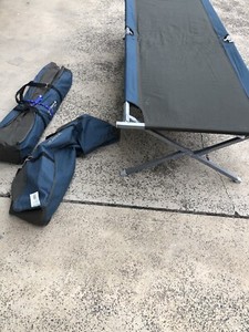 wanderer camping stretcher bed