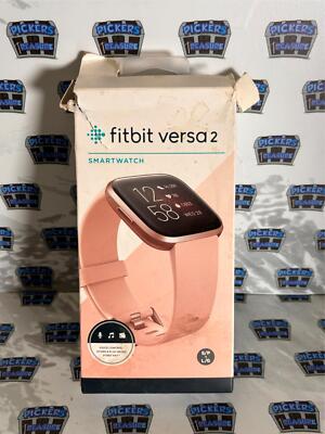 Fitbit Versa 2 Health & Fitness Smartwatch - Petal /Copper Rose Aluminum