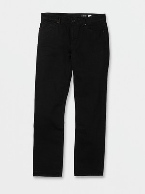 Джинсовые брюки из эластичного денима Volcom Mens V Solver Modern Fit