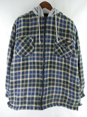 Dickies Size Large Quilted Lined Blue 