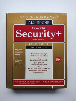 CompTIA Security+ SY0-601 All In One Exam Book McGraw Hill