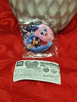 Nintendo Kirby Button Pin Badge 2018 Hal Laboratory Takara Tomy Arts
