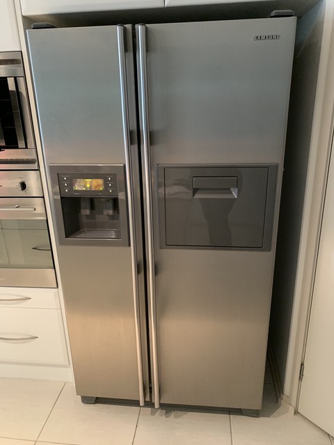 Double Door Fridge with Ice Maker Fridges Freezers 