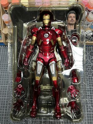 1/6 Hot Toys MMS185 The Avengers Iron Man Mark VII MK7 Action Figure