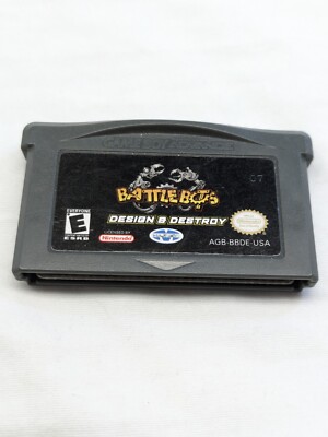 BATTLEBOTS: DESIGN AND DESTROY NINTENDO GAMEBOY ADVANCE SP GBA