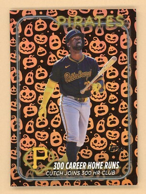Andrew McCutchen - 2024 Topps Update #US254  300 HR - HOLIDAY JACK O  LANTERN SP