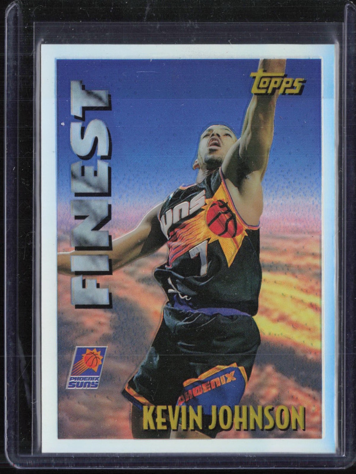 1995 Topps Finest Floor Generals Refractor #M12 Kevin Johnson