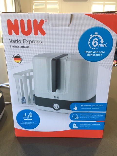 nuk steriliser vario electric steam