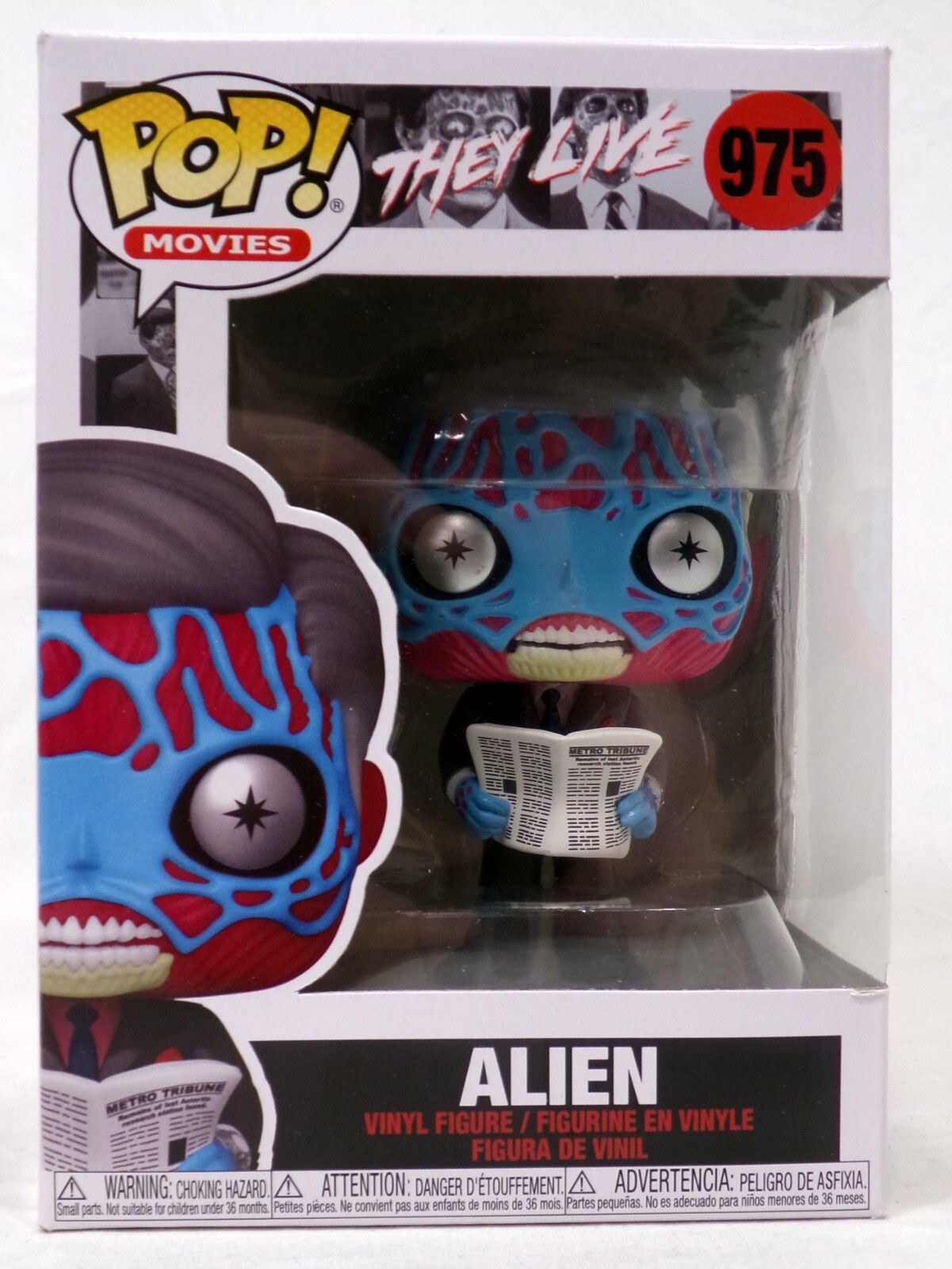 Funko Pop! Movies They Live 975 Alien Vinyl Figure New in
