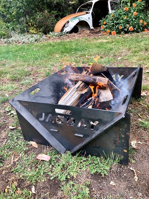 flat pack camp fire