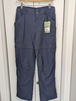 REI NWT Girls Size 18 XL Zip Off Convertible Pants Blue