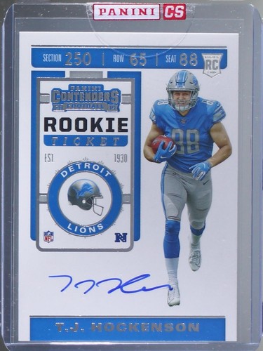 2019 Panini Contenders T.J. Hockenson #119
