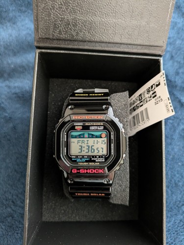 CASIO G-Shock GWX-5600-1JF Black G-Lide Tough Solar Radio CASIO G-Shock GWX-5600-1JF Black G-Lide Tough Solar Radio
