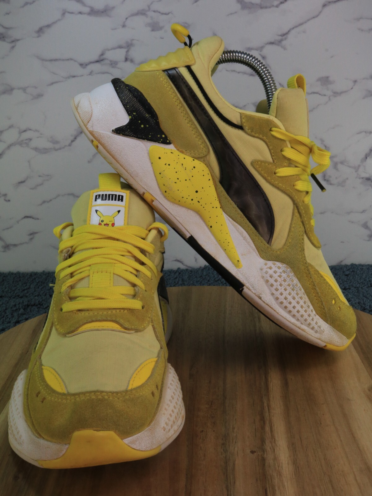 Puma Pokémon RS-X Pikachu Yellow Sneakers Shoes Nintendo