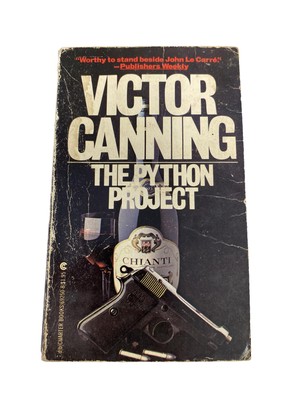 Victor Canning: The Python Project - Vintage Espionage Thriller Paperback