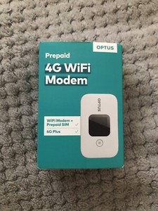 NEW OPTUS 4G PREPAID WIFI MODEM | Modems & Routers ...